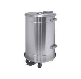 70 LT. DUSTBIN INOX ROUND