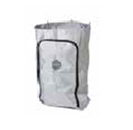 120 Lt. Grey Bag - With Frontal Zipper And Brix Logo